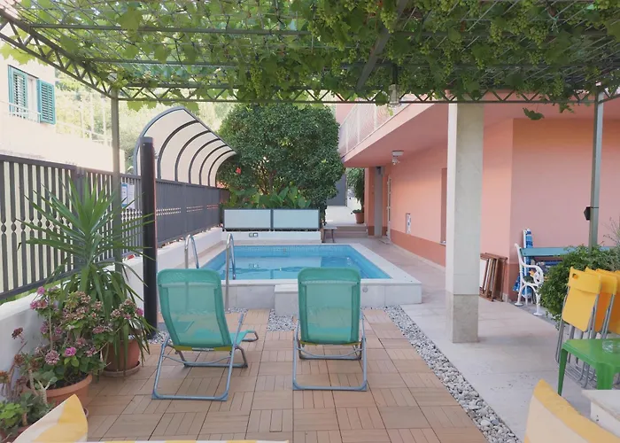 Poolside Paradise - A Hidden Gem In Апартаменти Спліт